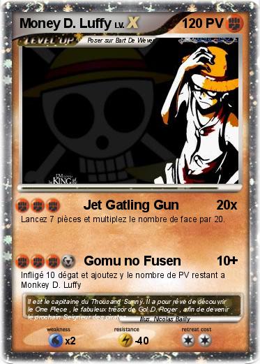 Pokemon Money D. Luffy
