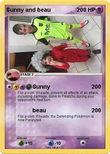 Pokemon Sunny and beau