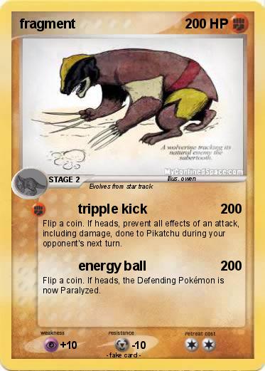 Pokemon fragment