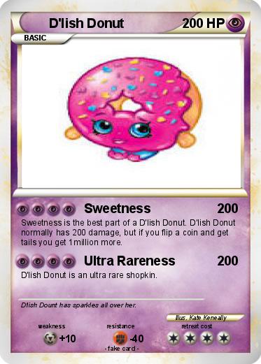 Pokemon D'lish Donut