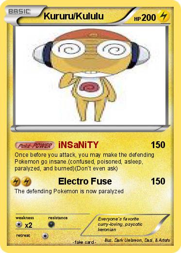 Pokemon Kururu/Kululu