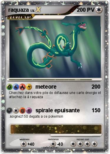 Pokemon raquaza