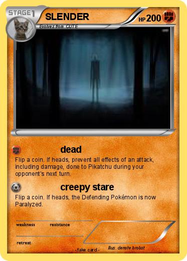 Pokemon SLENDER