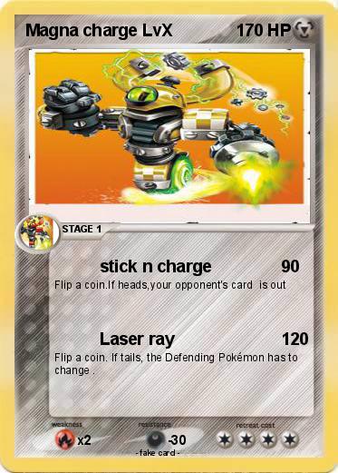 Pokemon Magna charge LvX
