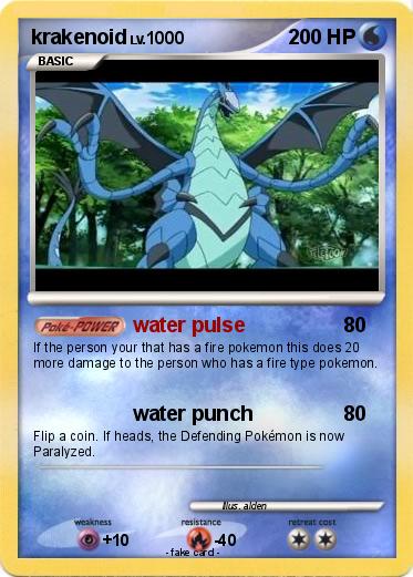 Pokemon krakenoid