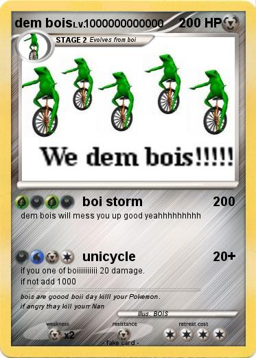 Pokemon dem bois
