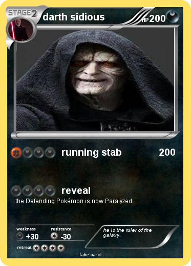 Pokemon darth sidious