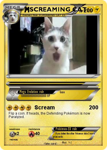 Pokemon SCREAMING CAT