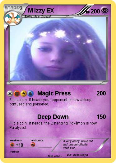 Pokemon M Izzy EX