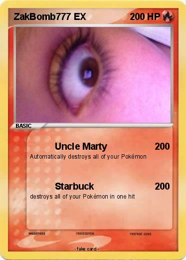 Pokemon ZakBomb777 EX