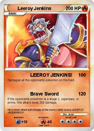 Pokemon Leeroy Jenkins