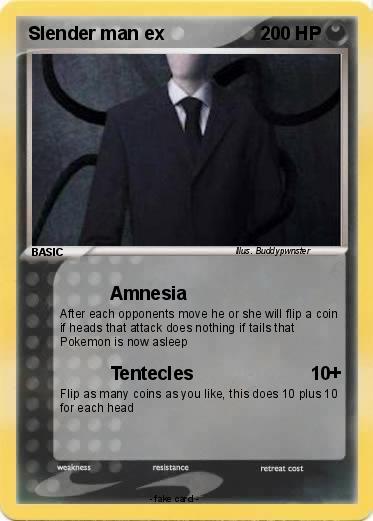 Pokemon Slender man ex