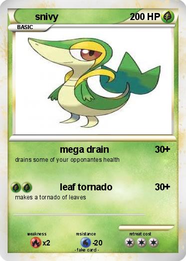 Pokemon snivy