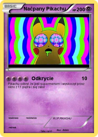 Pokemon Naćpany Pikachu