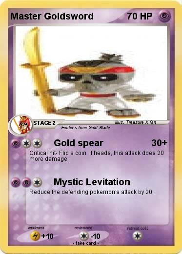 Pokemon Master Goldsword