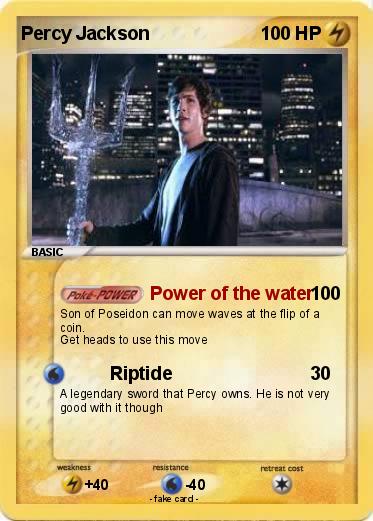 Pokemon Percy Jackson