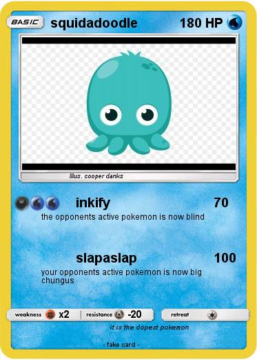 Pokemon squidadoodle