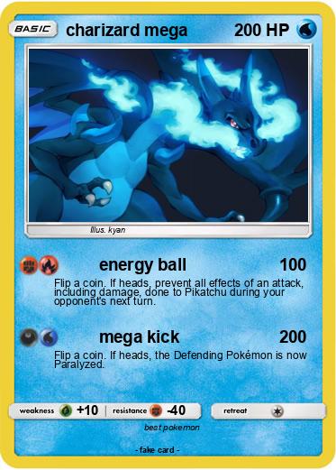 Pokemon charizard mega