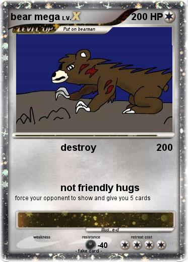 Pokemon bear mega