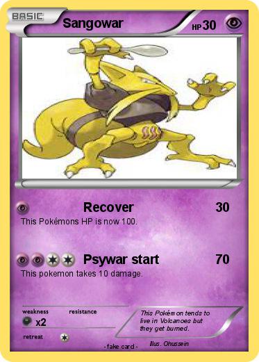 Pokemon Sangowar