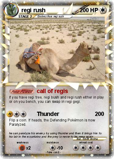 Pokemon regi rush