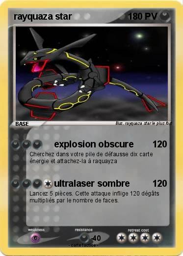 Pokemon rayquaza star