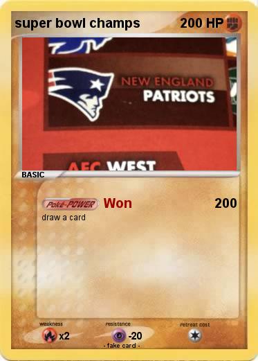 Pokemon super bowl champs