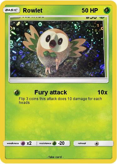 Pokemon Rowlet