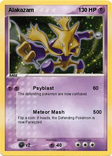 Pokemon Alakazam