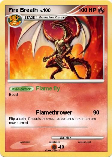 Pokemon Fire Breath