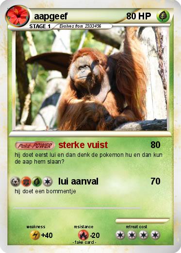 Pokemon aapgeef