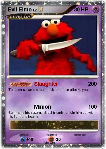 Pokemon Evil Elmo