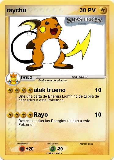 Pokemon raychu