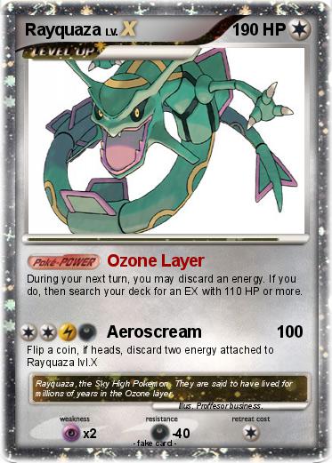 Pokemon Rayquaza