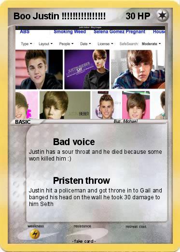 Pokemon Boo Justin !!!!!!!!!!!!!!!!