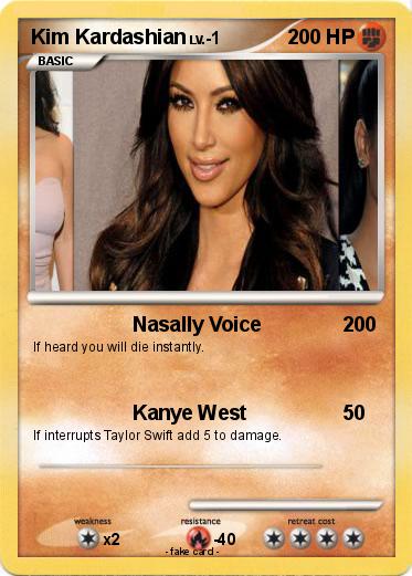 Pokemon Kim Kardashian