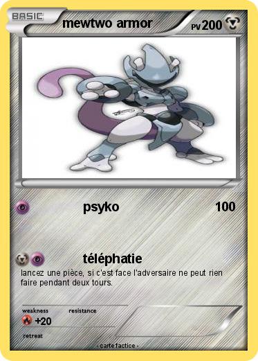 Pokemon mewtwo armor