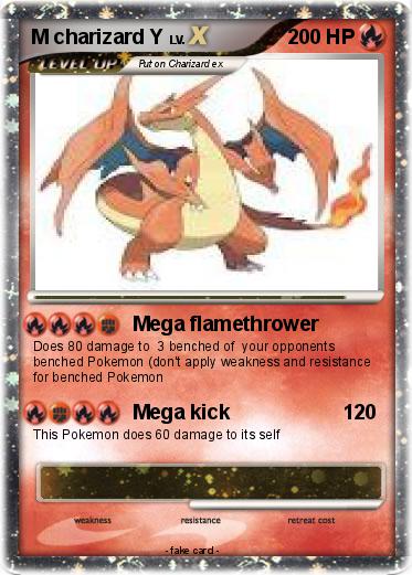 Pokemon M charizard Y