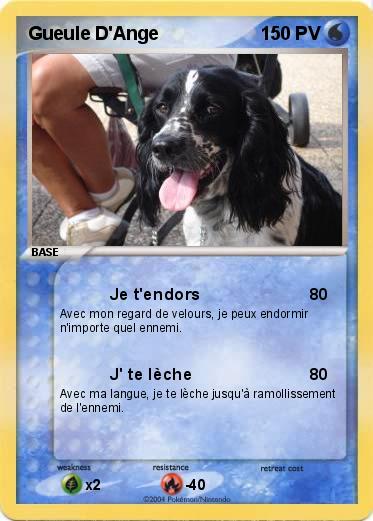 Pokemon Gueule D'Ange