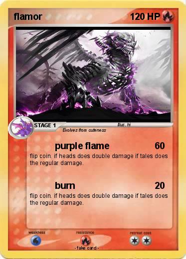 Pokemon flamor