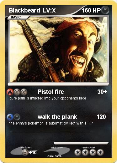 Pokemon Blackbeard  LV:X