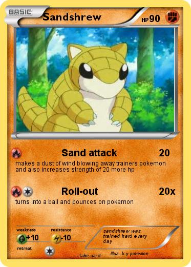 Pokemon Sandshrew