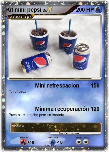 Pokemon Kit mini pepsi