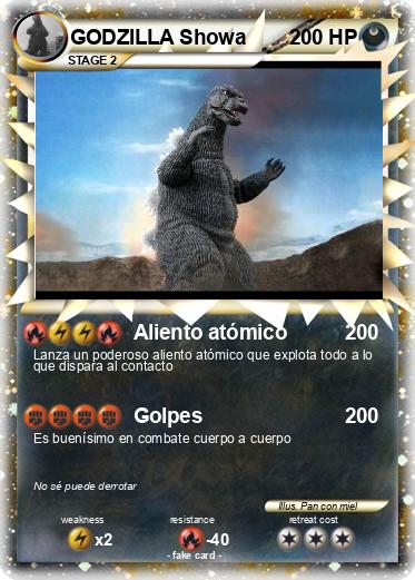Pokemon GODZILLA Showa
