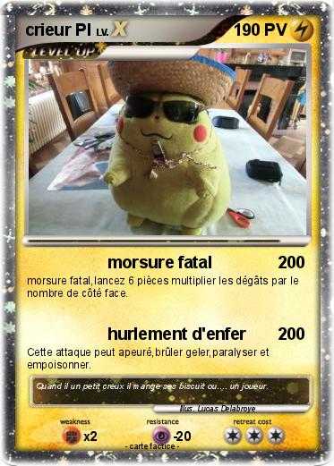 Pokemon crieur PI