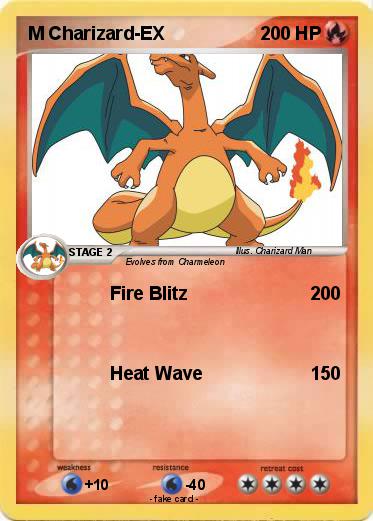 Pokemon M Charizard-EX
