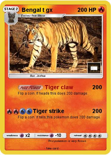 Pokemon Bengal t gx