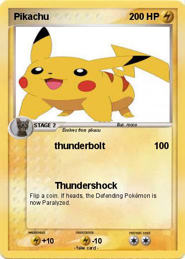 Pokemon Pikachu