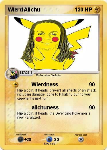 Pokemon Wierd Alichu