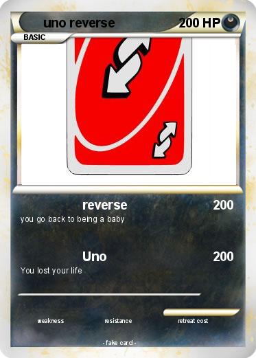 Pokemon uno reverse